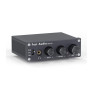 Fosi Audio Q4 Headphone Amplifier Mini Stereo Gaming DAC 24-Bit 192 KHz USB Optical Coaxial to RCA AUX Digital-to-Analog Audio Converter Adapter for Home Desktop Powered Active Speakers( upto 200 Ohm)